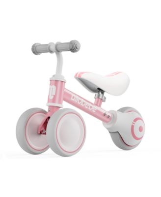 Baby 3-Wheel Balance Bike with Adjustable Seat and Silent Wheels, Ages 1-3