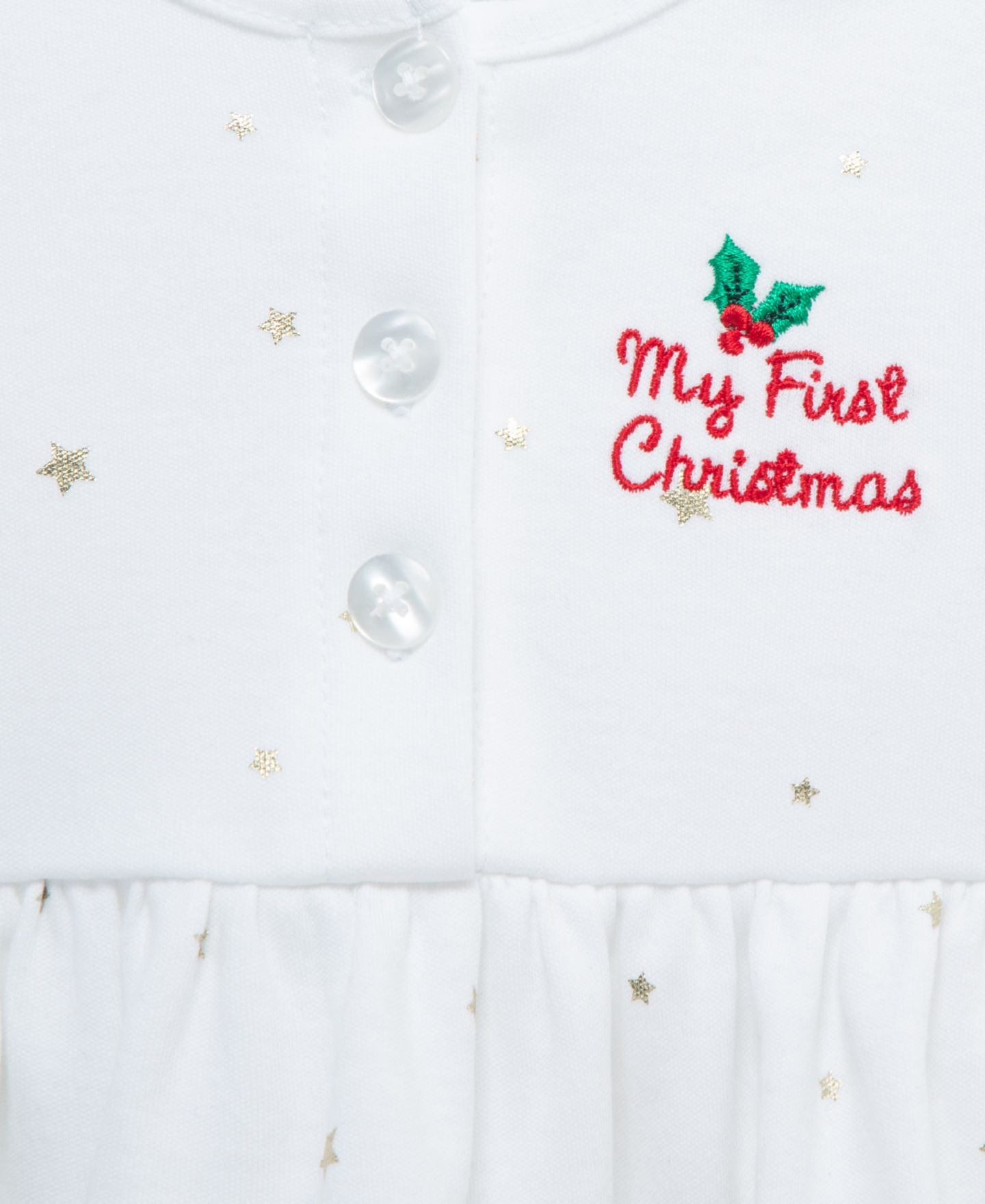 Комплекты Little Me Merry Embroidered Tunic Top, Pants and Headband, 3-Piece Set для девочек-малышей, цвет: Разноцветный — фото 3