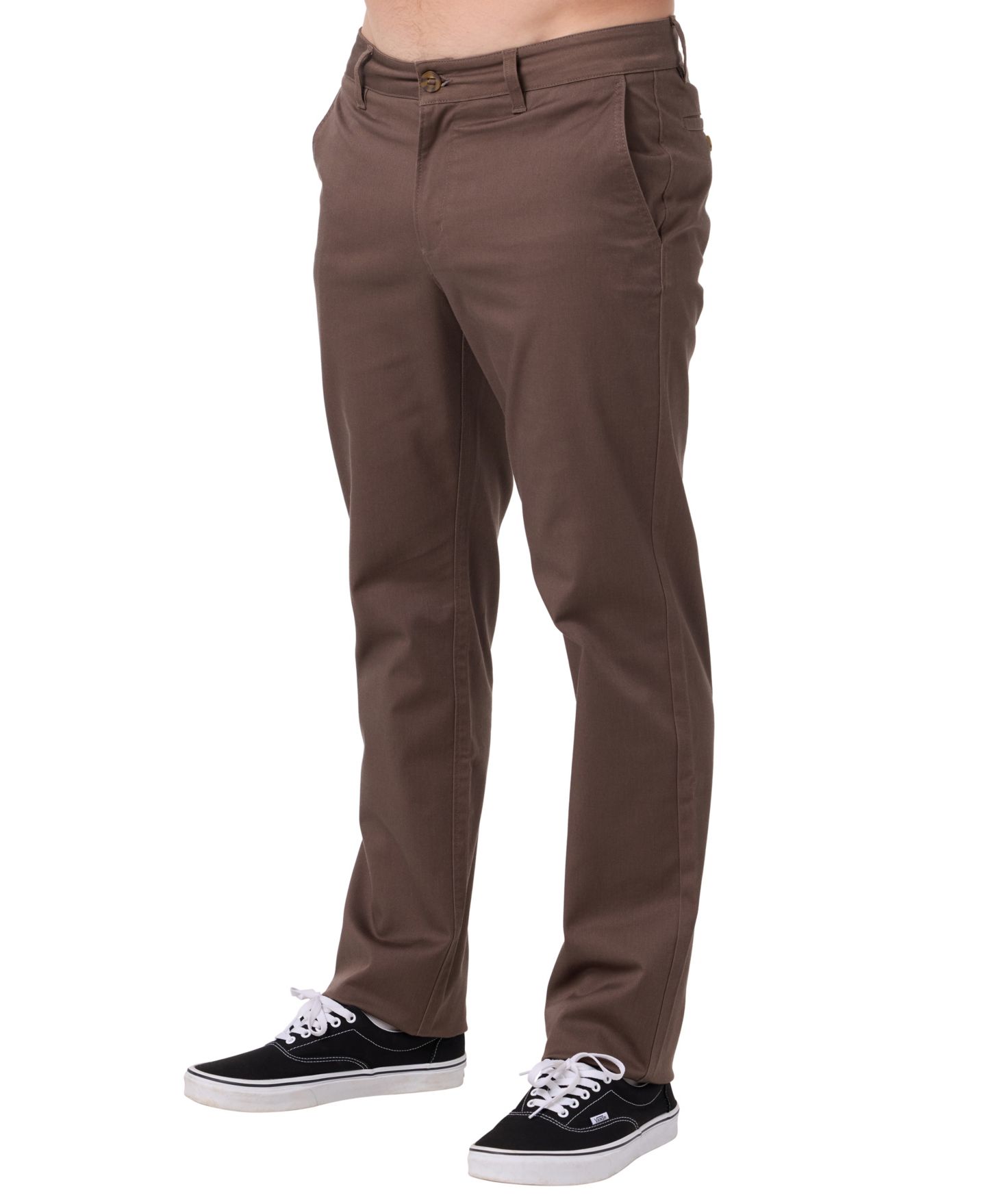 Мужские брюки O'Neill Transporter Stretch Regular-Fit Chino Cotton-Blend, цвет: Шоколадный — фото 2