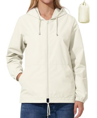 Women's Lightweight Packable Waterproof Rain Jacket