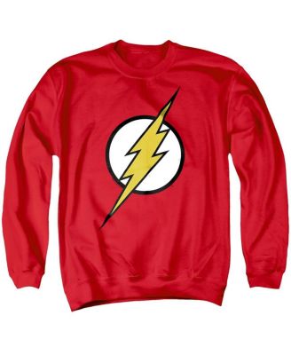 Men's Flash Logo Graphic Long-Sleeve Crewneck Sweatshirt