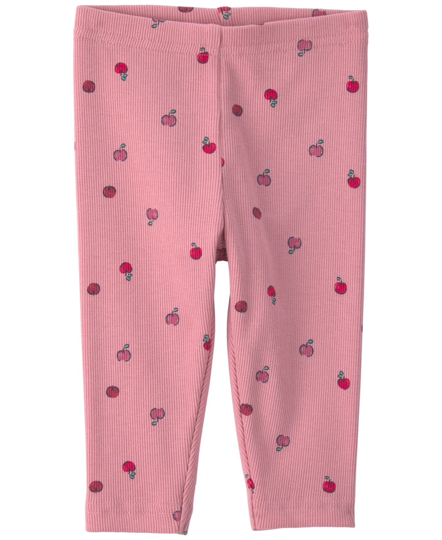 Комплект Carter's Apple Bodysuit and Pants, 2-Piece Set для девочек-малышей, цвет: Кремовый / Розовый — фото 2