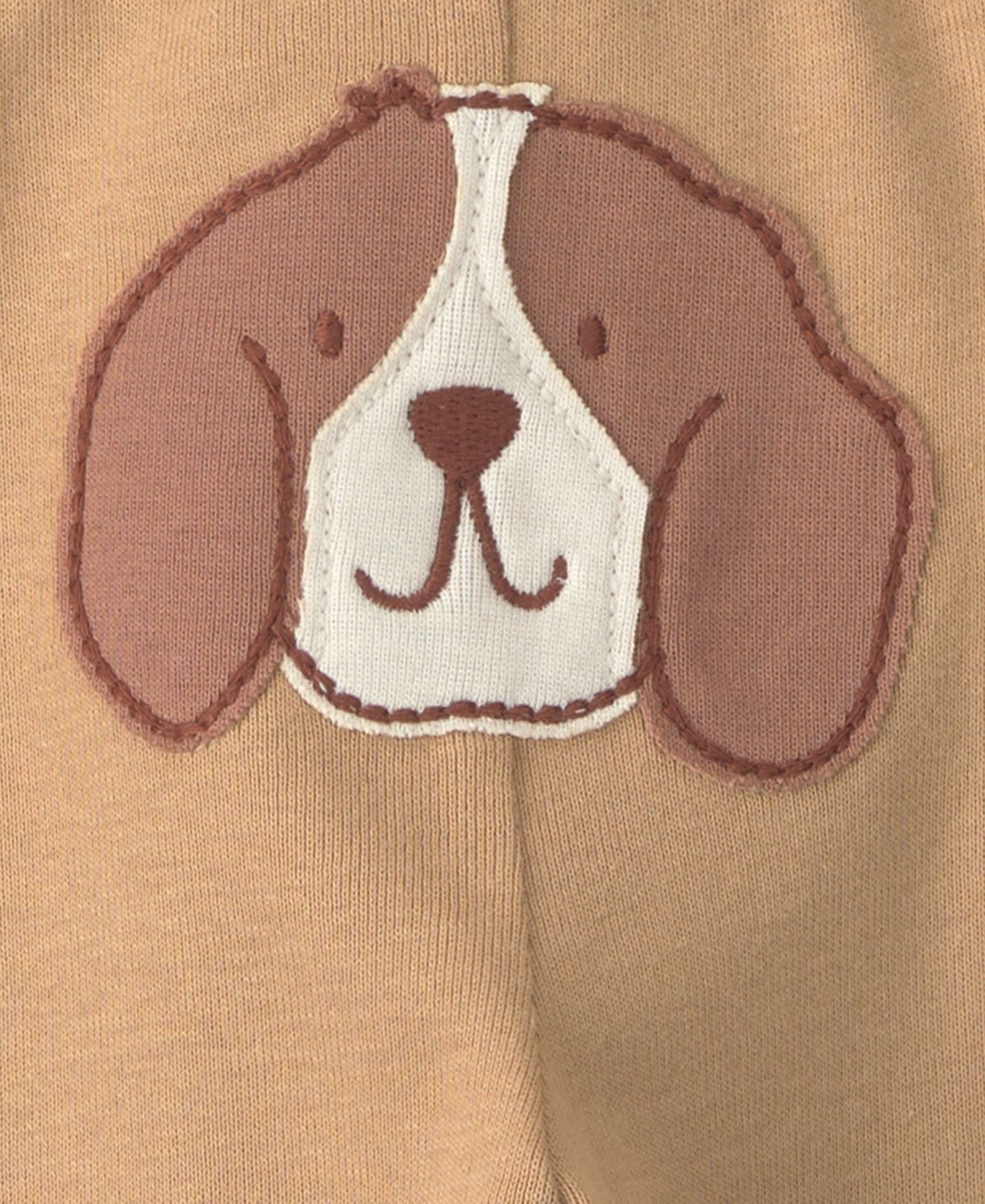 Комплект Carter's Dog Bodysuits and Pants, 3-Piece Set для мальчиков-малышей, цвет: Коричневый / Кремовый — фото 3