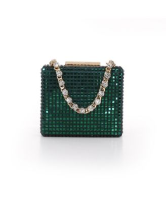 Woman's Serenity Crystal Box Clutch