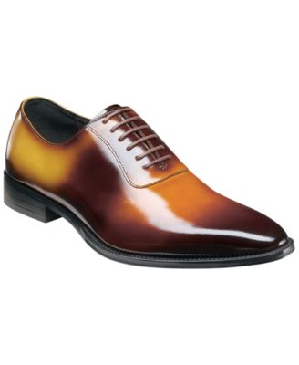 Men's Shaffer Plain-Toe Memory-Foam Oxfords