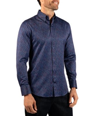 Men's Multi Dot Printed Performance Shirt
