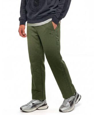 Men's Tartan Wide-Leg Solid Pants