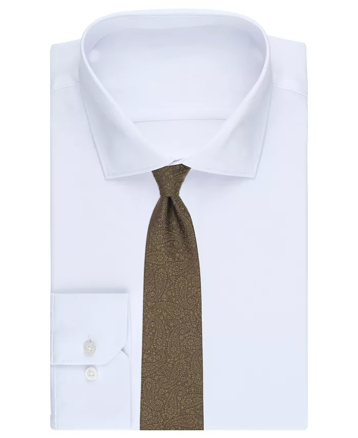 Men's Cottage Paisley Pattern Classic Tie - thumbnail 6
