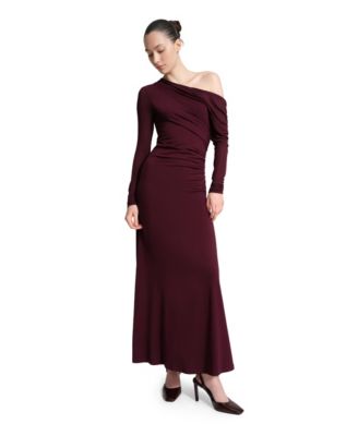 Women's Ambrose Off-the-Shoulder Long-Sleeve Maxi Dress