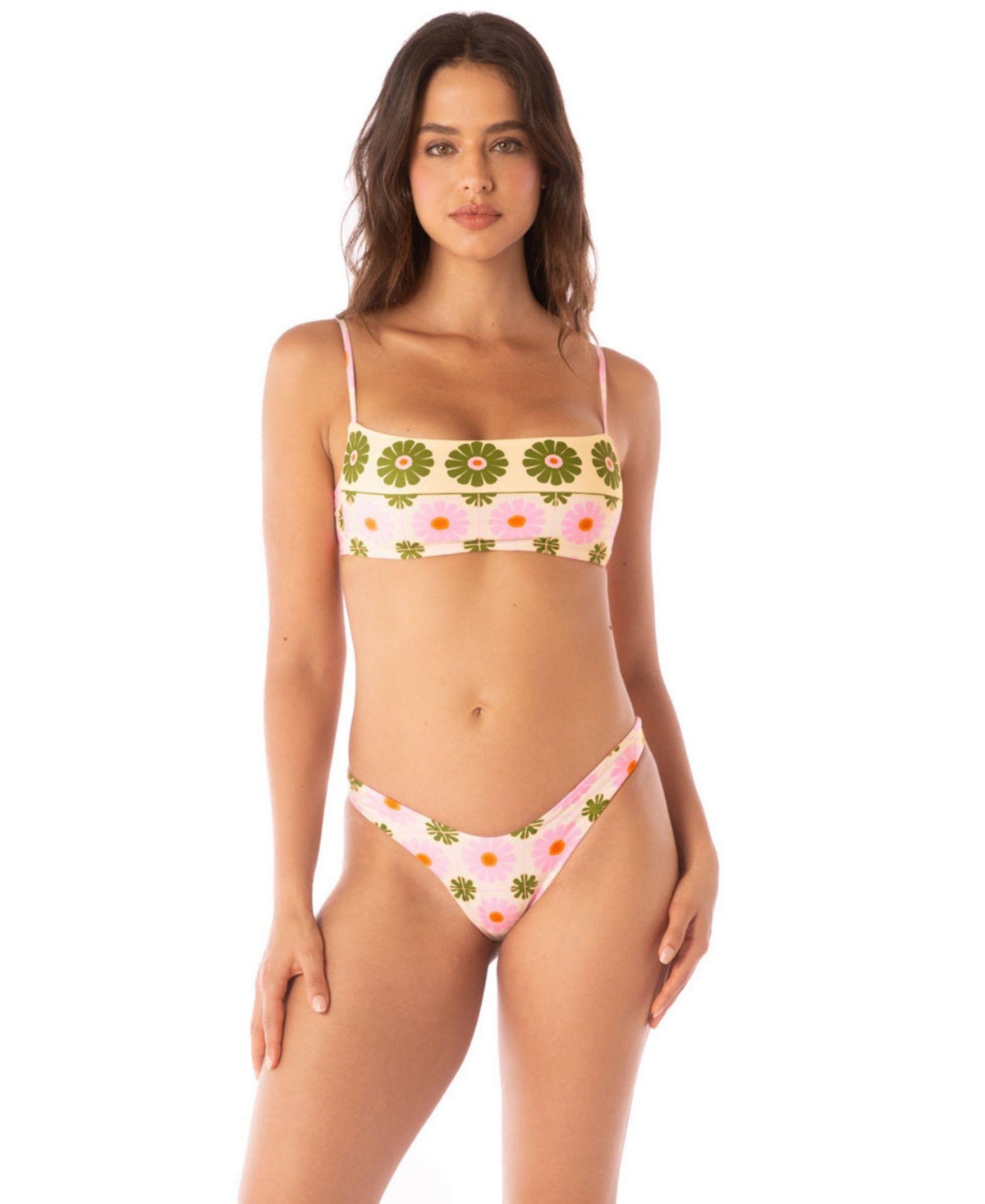 Maaji Women's Pastel Flourish Scape Bikini Top