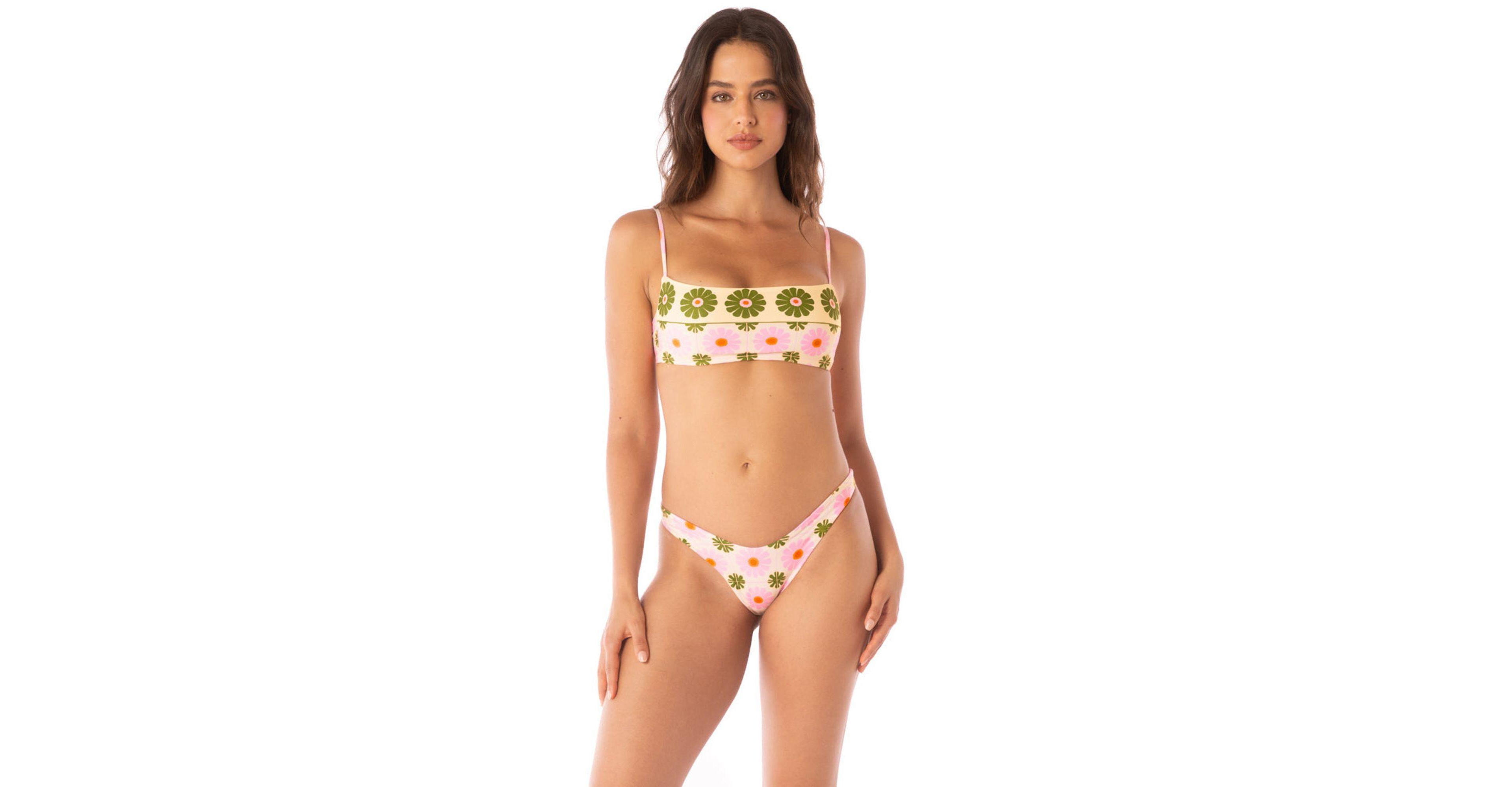 Maaji Women's Pastel Flourish Scape Bikini Top