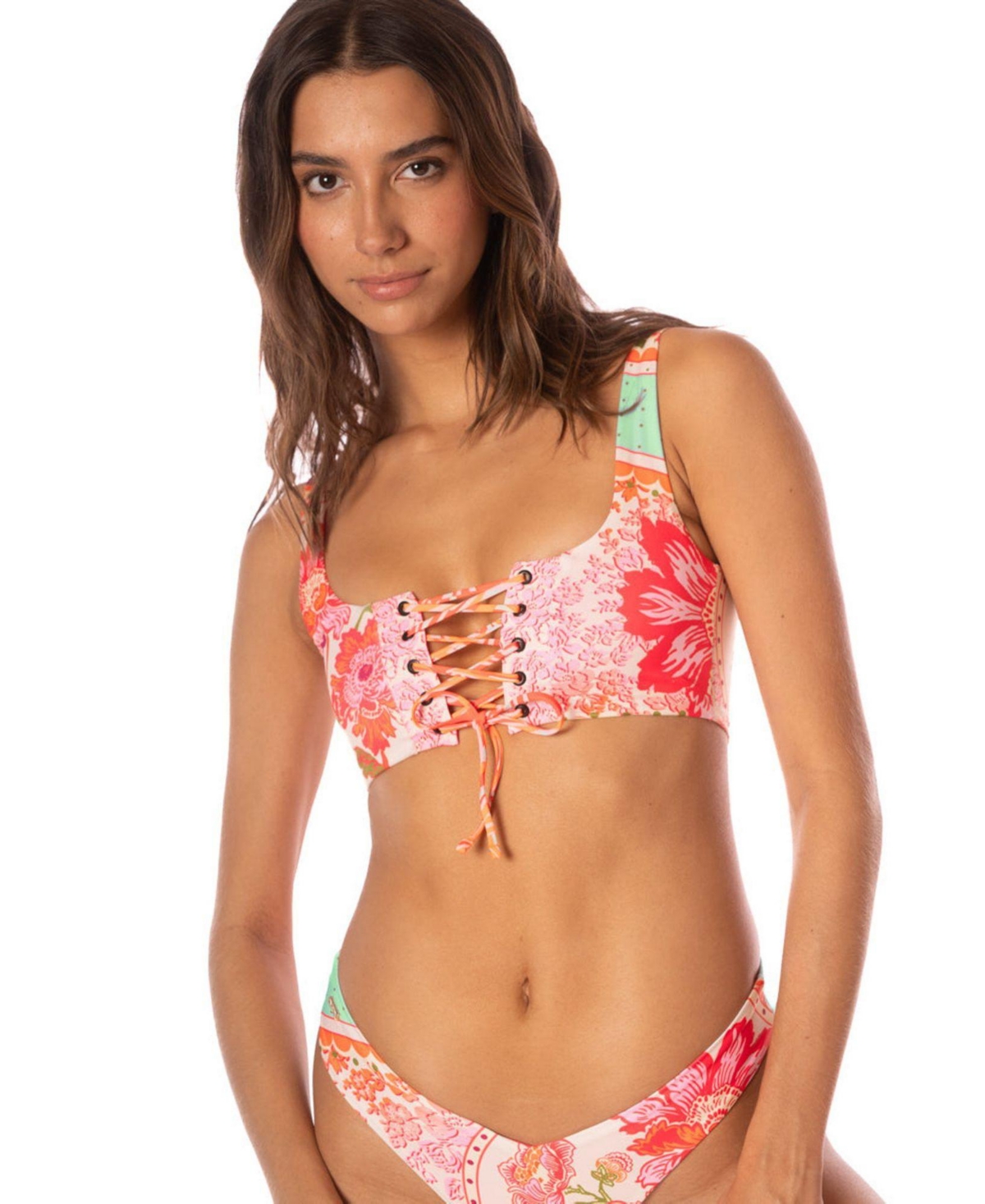 Maaji Women's Floral Groove Dazzle Bikini Top