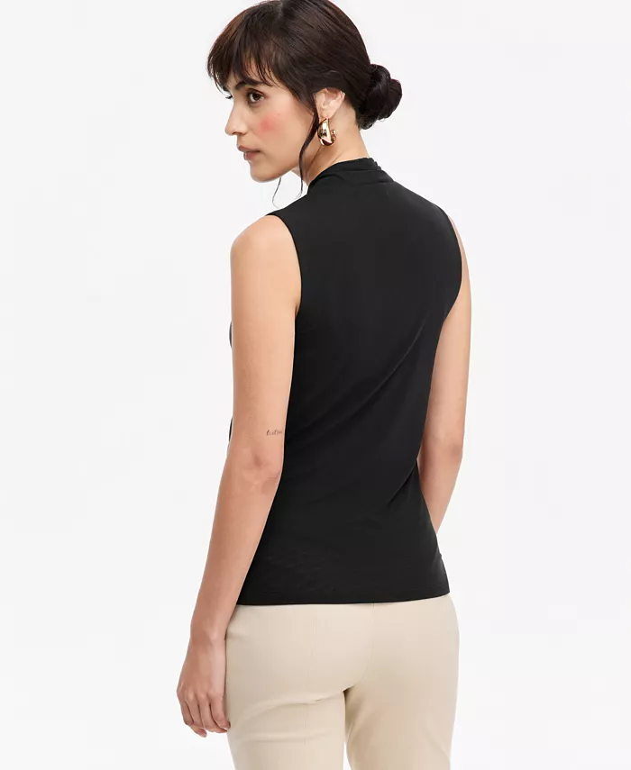 Women's Mesh Surplice Tank - thumbnail 8