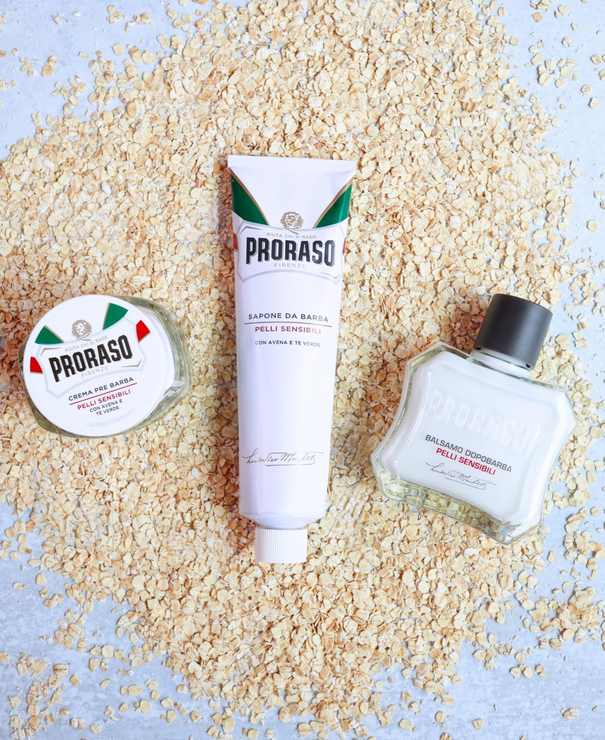 Proraso 4-Piece Sensitive Shave Bundle Set