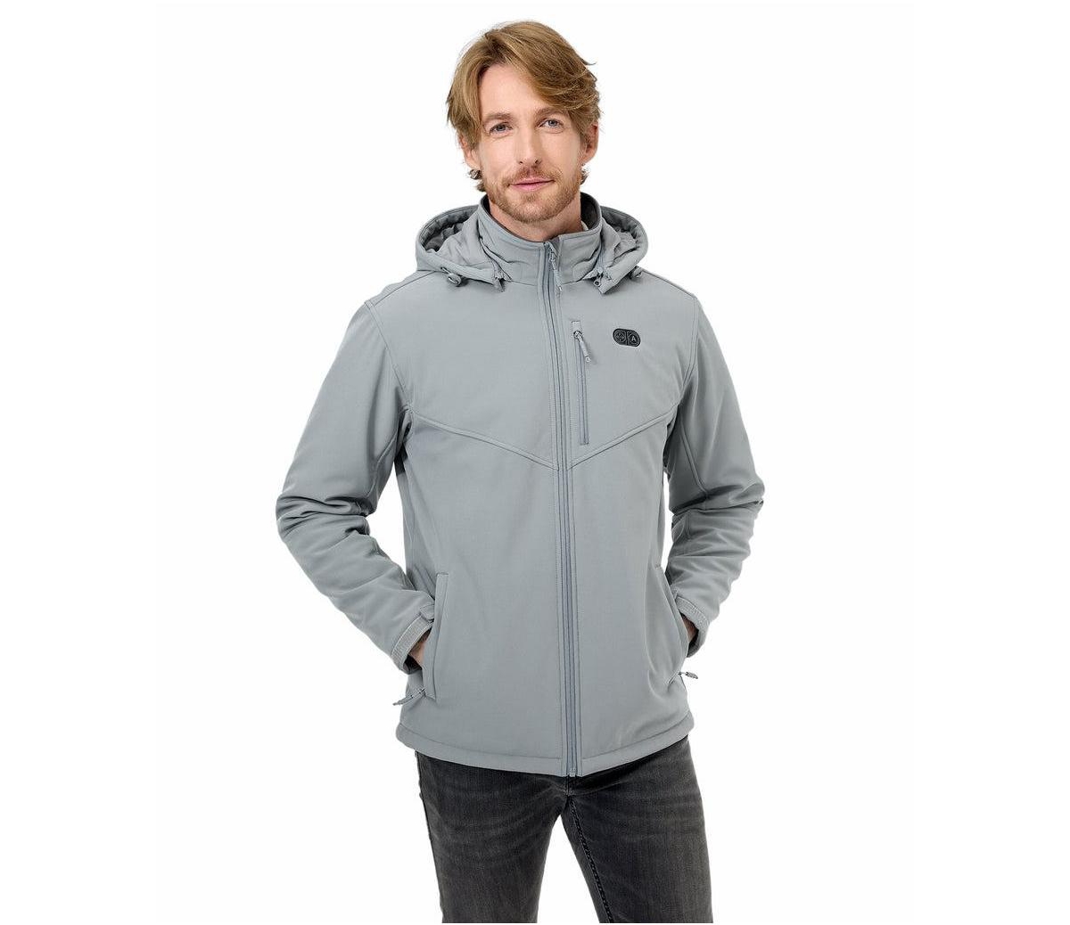 ororo Men's 5-Zone Heated Dual Control Jacket - Grey