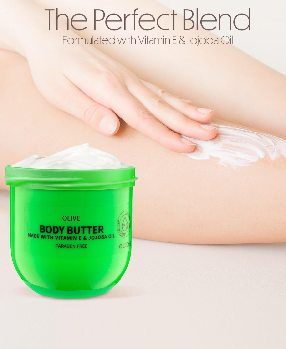 Lovery Olive Scented Whipped Body Butter, Bath and Body Care