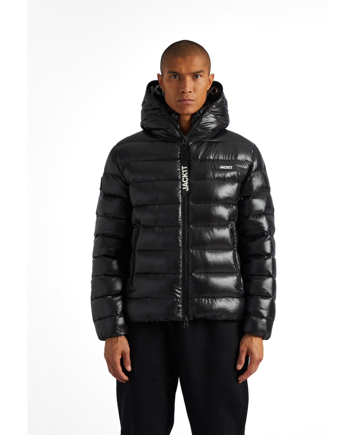 JACK1T Men's Hooded Insulated Jacket
