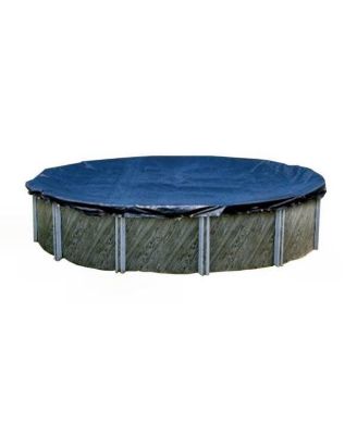 24 Ft Round Above Ground Swimming Pool Winter Cover, Blue | PCO827