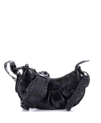 XS Le Cagole Giant Studs Shoulder Bag Leather