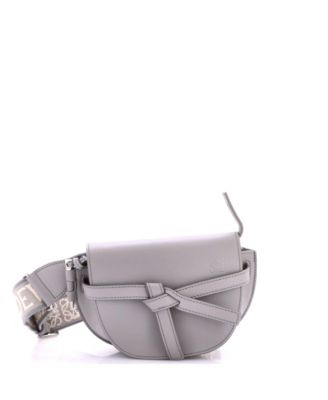 Mini Gate Dual Shoulder Bag Leather