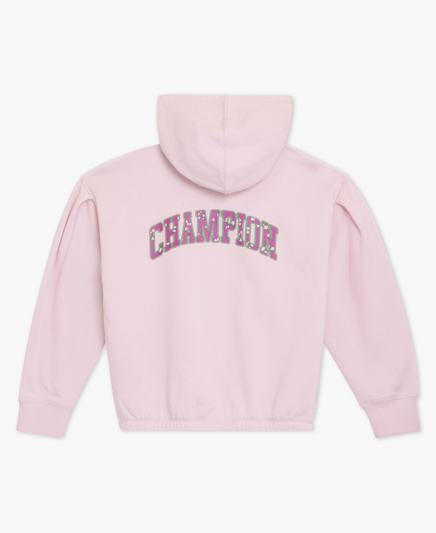 Худи Champion Full-Zip Adorable Graphic для девочек, цвет: Зелёный — фото 6