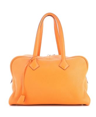 Pre-Owned Hermes 35 Victoria II Bag Clemence
