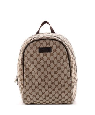Zip Around Travel Backpack GG Canvas