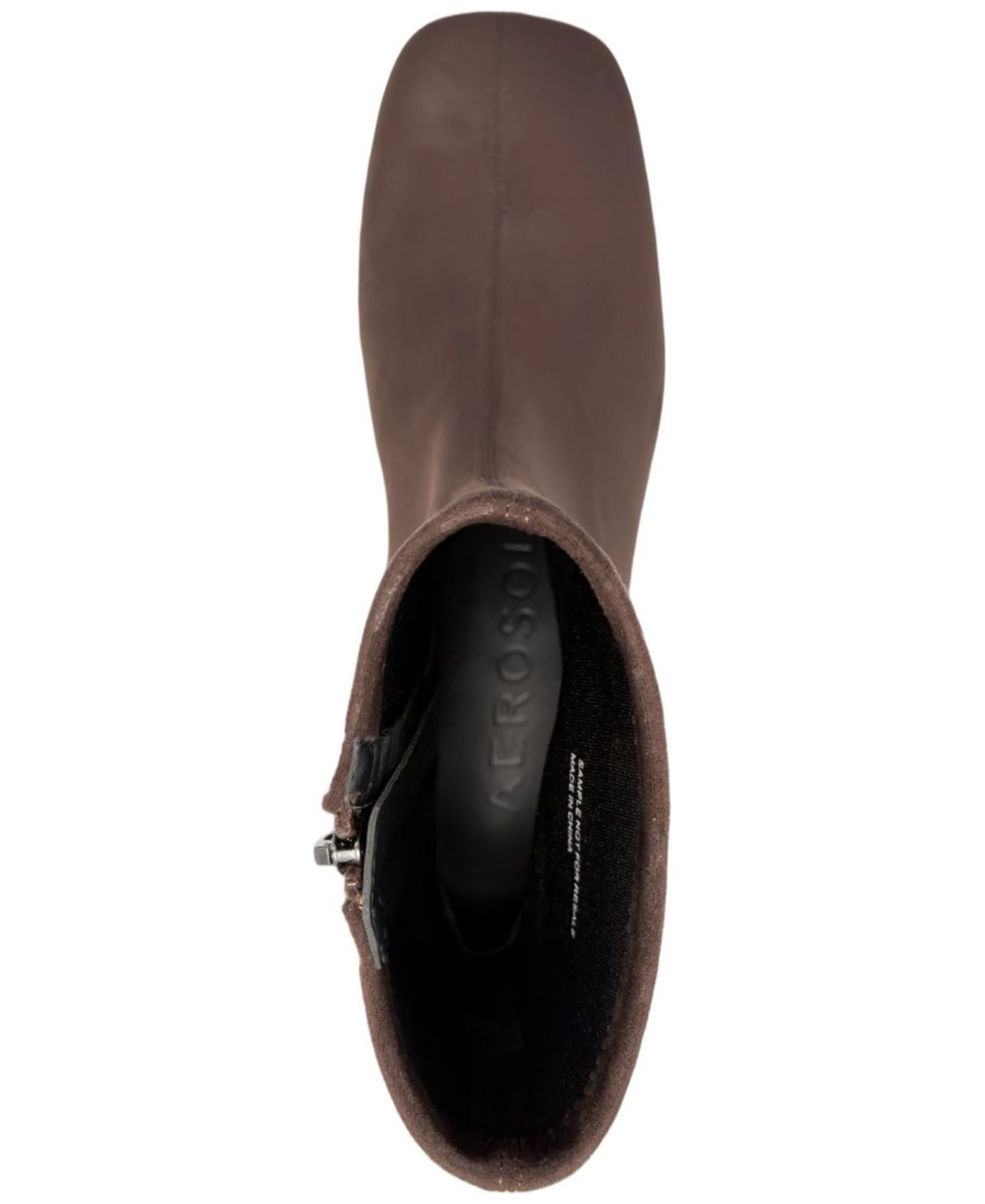 Женские ботинки Aerosoles Sussex Square Toe Dress Booties, цвет: Искусственный замшевый — фото 4