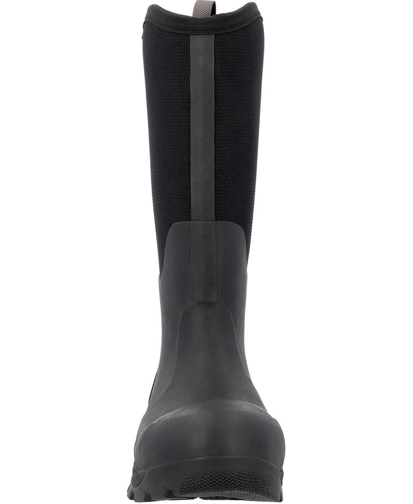 Мужские ботинки ROCKY Backlands Composite-Toe Pull-On 16-Inch Work Boot, цвет: Матовый чёрный — фото 3