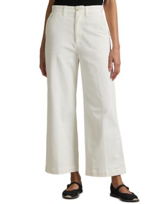 Women's Chino Wide-Leg Pants