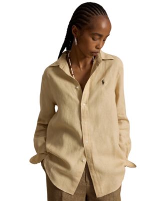 Women's Classic-Fit Linen Shirt