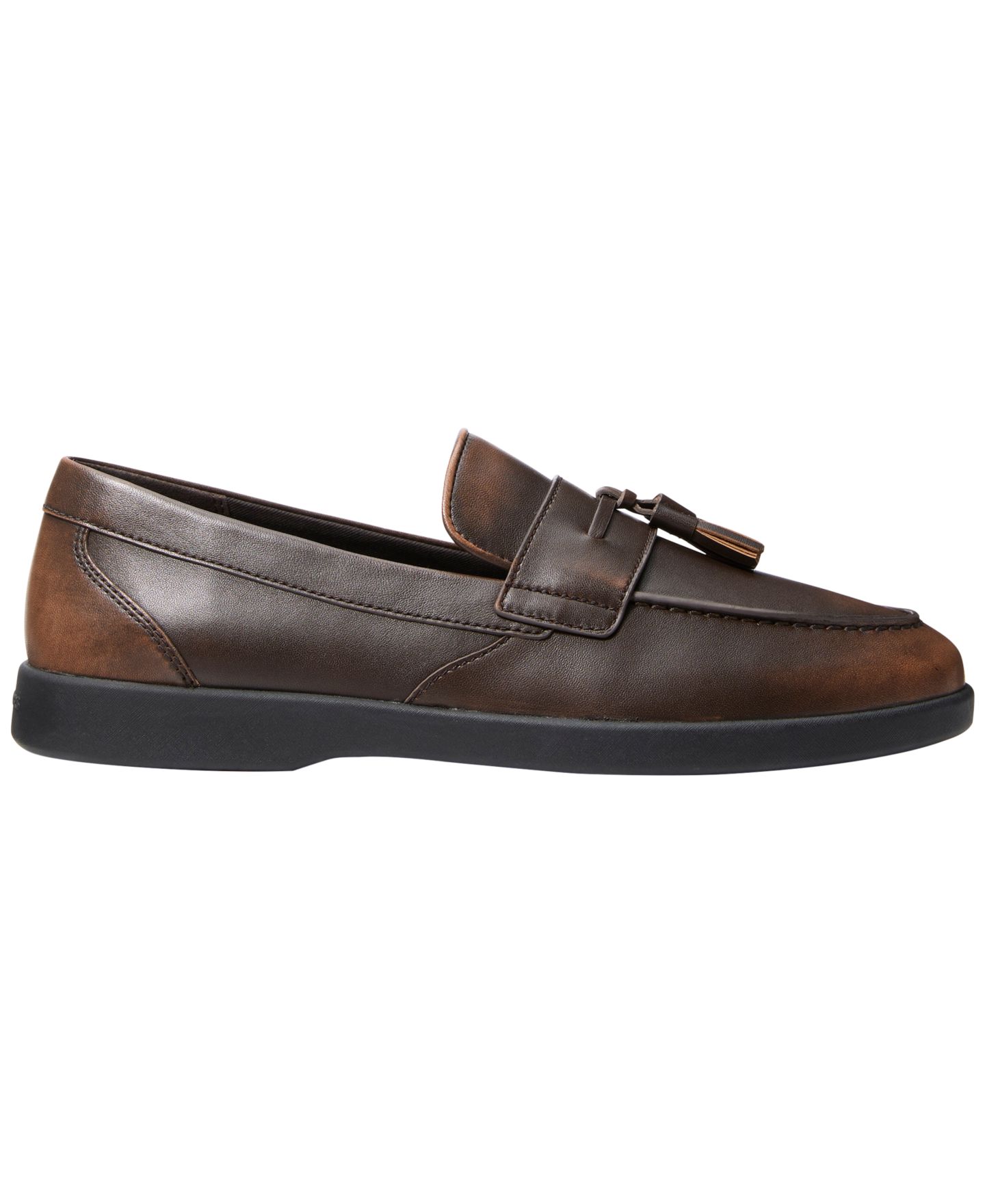 Мужские туфли Michael Kors Wesley Leather Tassel, цвет: Светло-коричневый — фото 4