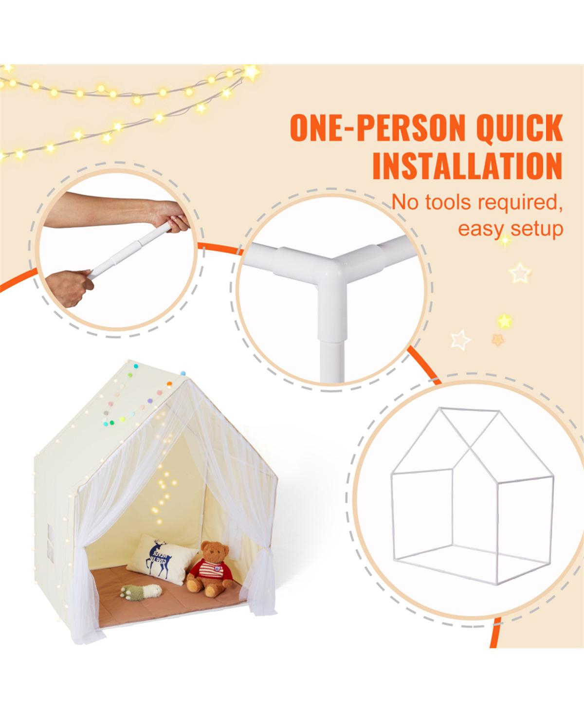 Yobtop Kids Play House Tent for Toddlers 1-5 Years Old