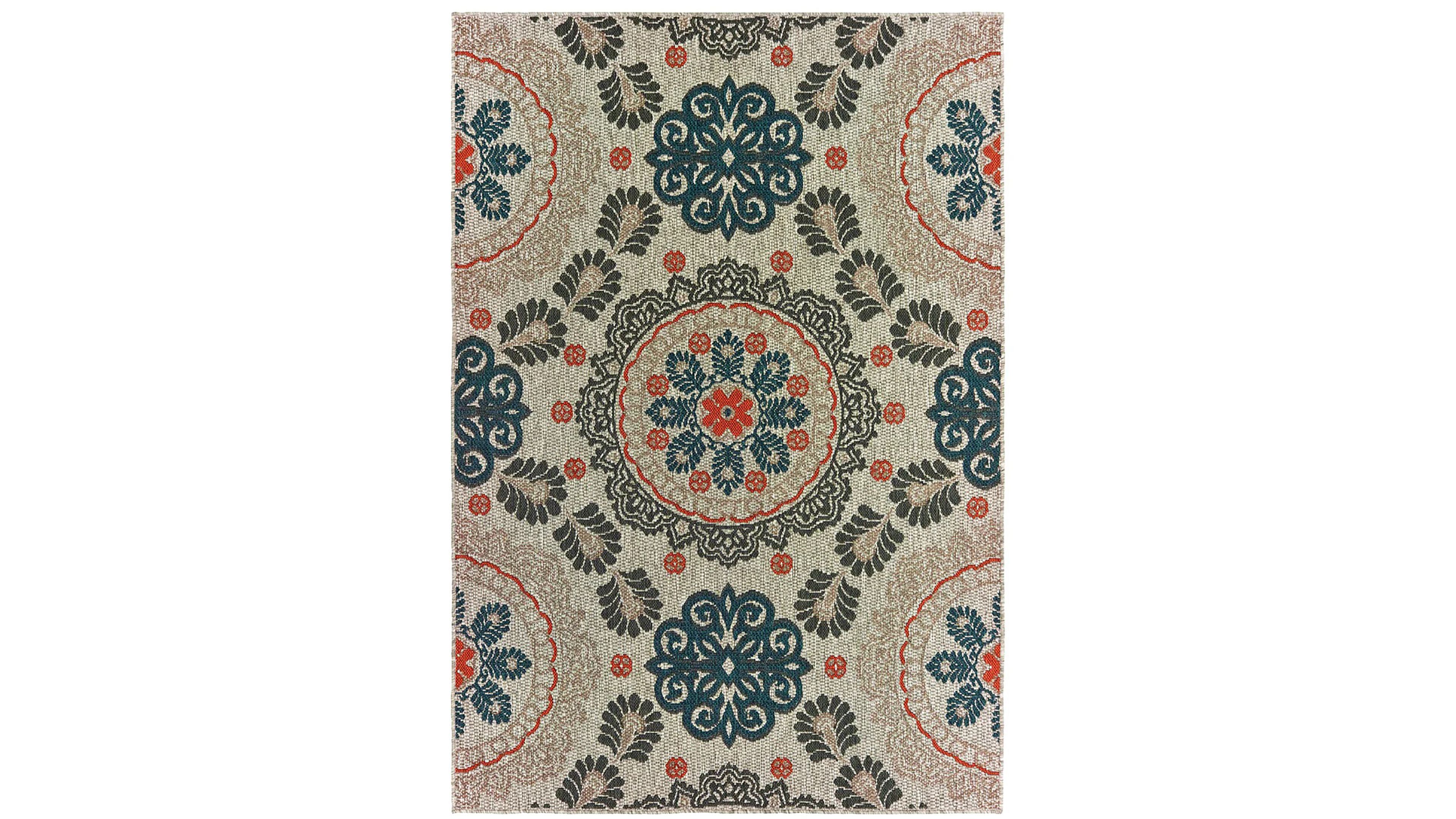 Oriental Weavers Latitude 1903w Gray Rug