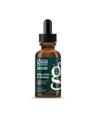 Milky Oats and Skullcap, 1 fl oz, Regenerative Certified