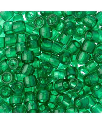 1000ct Transparent Amethyst Mini Plastic Crow Beads for DIY Jewelry Making