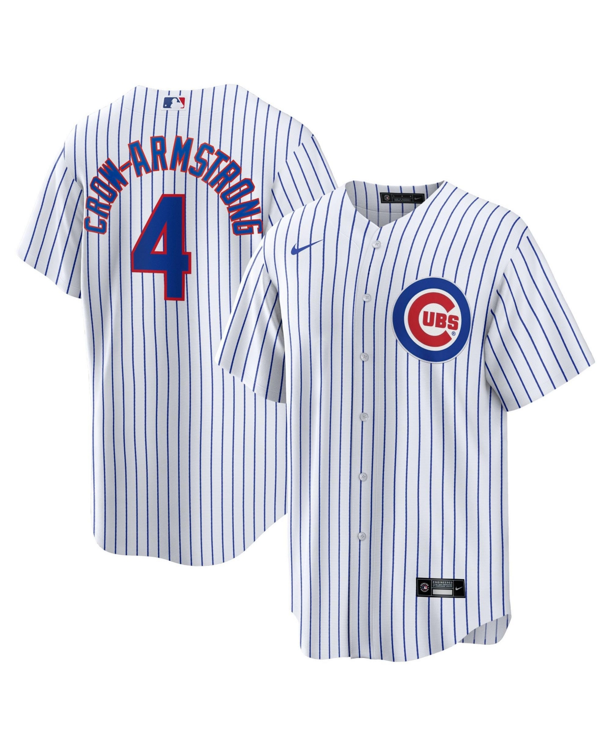 Nike Men's Pete Crow-Armstrong White Chicago Cubs Home Replica Jersey