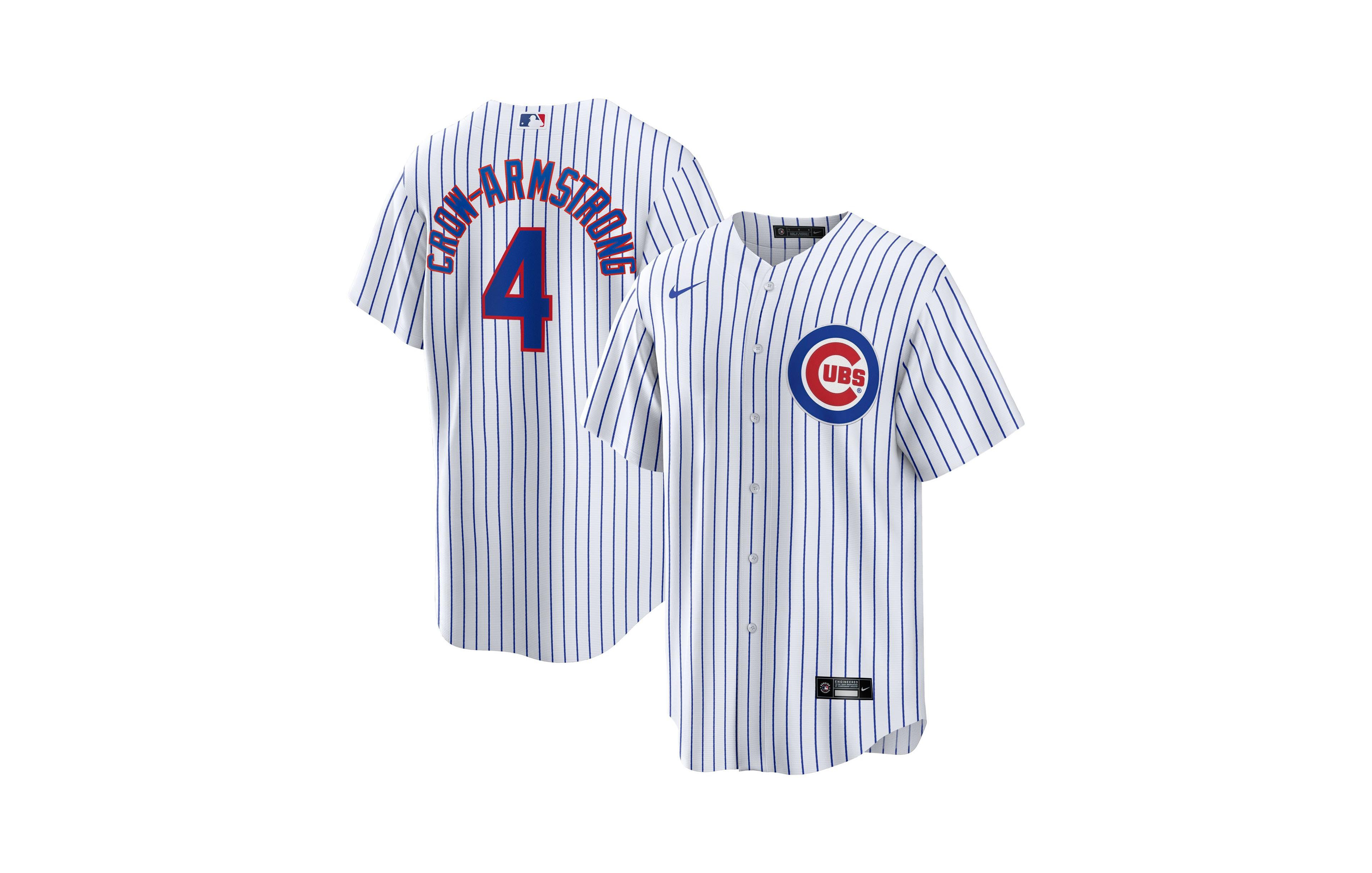 Nike Men's Pete Crow-Armstrong White Chicago Cubs Home Replica Jersey