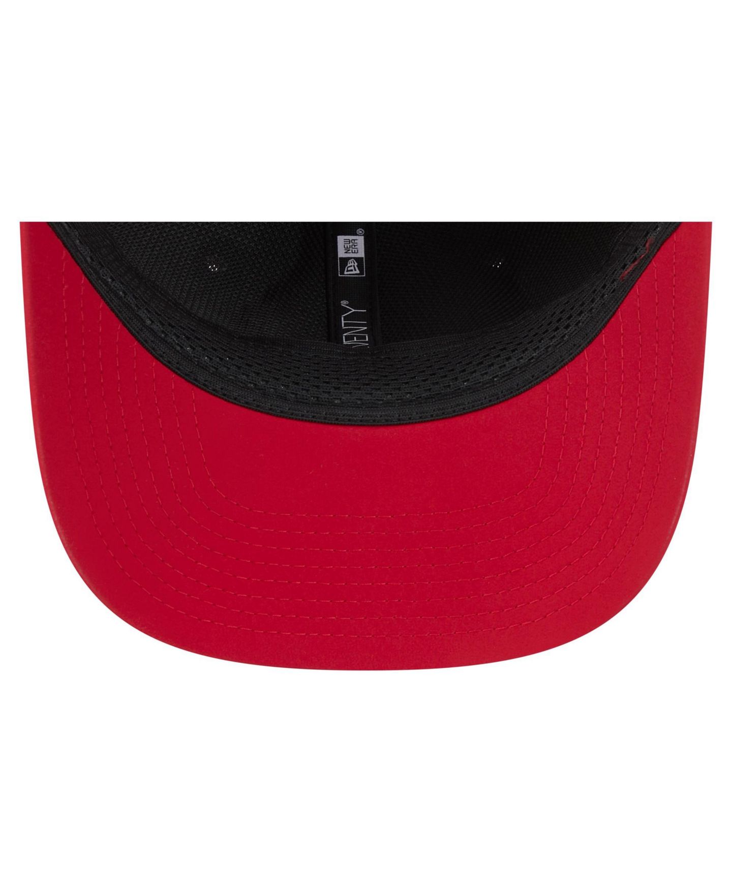 Мужская кепка New Era Red Atlanta Falcons 2026 Sideline Throwback 9SEVENTY Adjustable Hat — фото 2