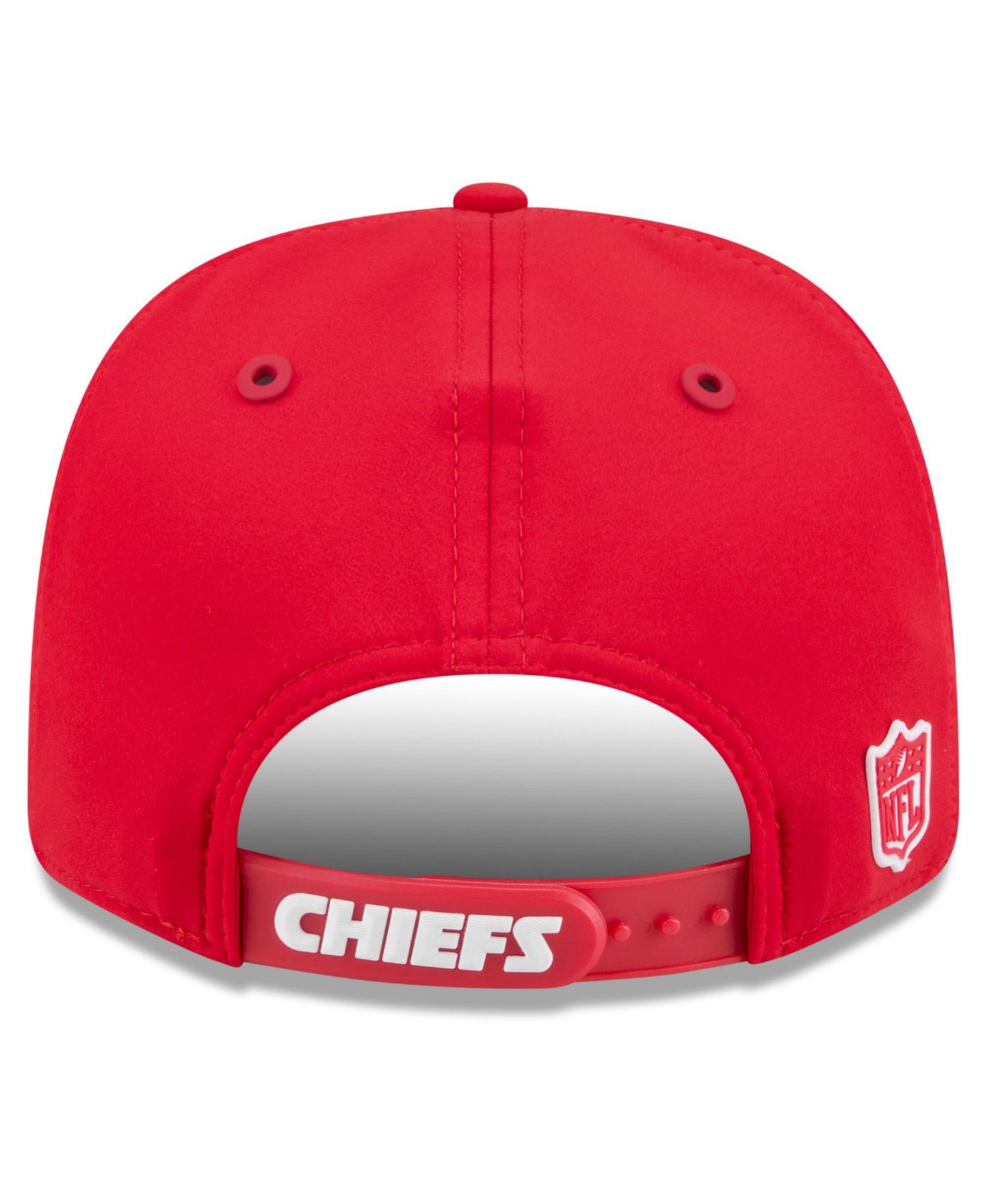 Мужская кепка New Era Red Kansas City Chiefs 2026 Sideline 9SEVENTY Adjustable Hat — фото 3