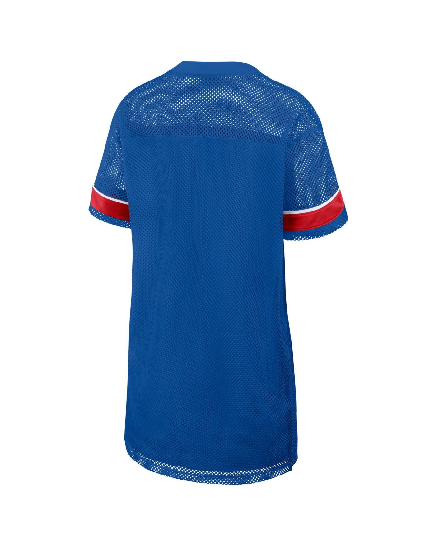 Женское платье Fanatics Royal Buffalo Bills Oversized Team First Deep Route Mesh V-Neck — фото 2
