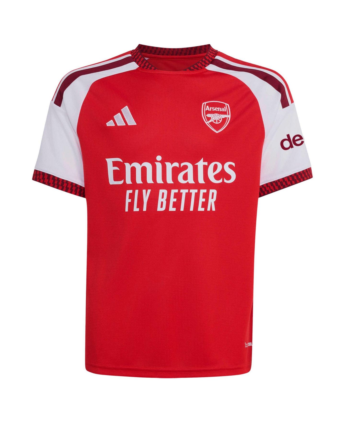 Детское джерси adidas Big Boys and Girls Red Arsenal 2026/27 Home Replica Jersey — фото 3