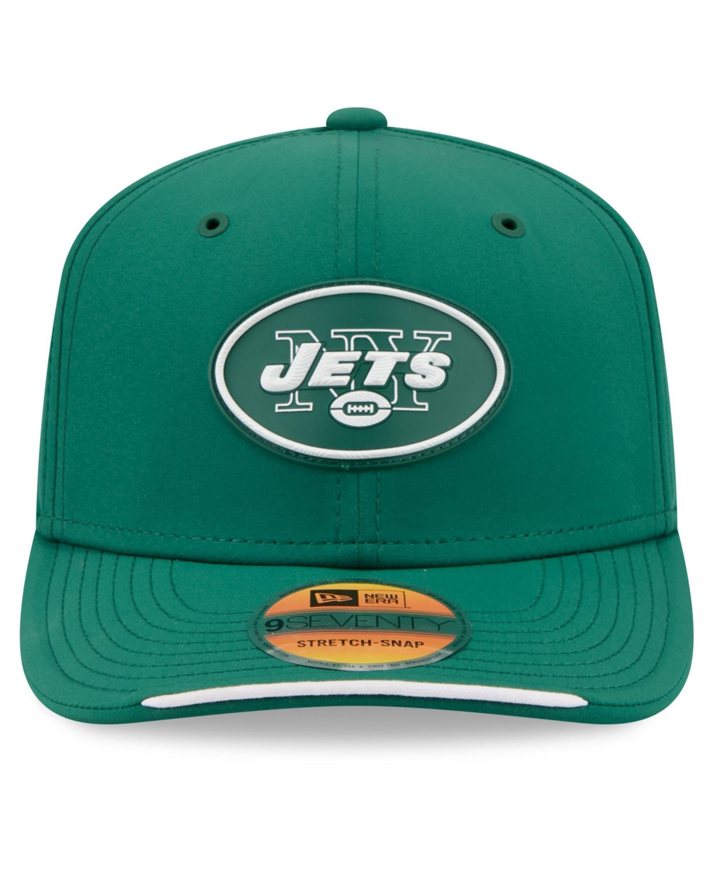 Мужская кепка New Era Green New York Jets 2026 Sideline Throwback 9SEVENTY Adjustable Hat — фото 5