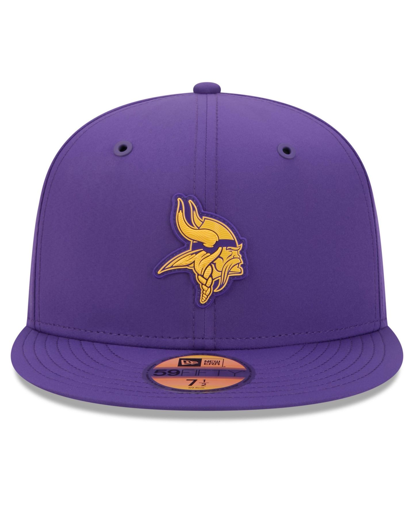 Мужская кепка New Era Purple Minnesota Vikings 2026 Sideline 59FIFTY Fitted Hat — фото 5