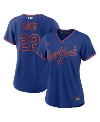 Women's Juan Soto Royal New York Mets Alternate Replica Jersey