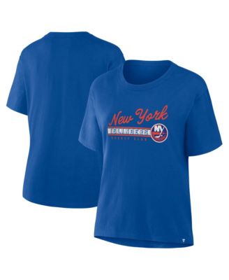 Women's Royal New York Islanders Hometown Premium Legacy T-Shirt