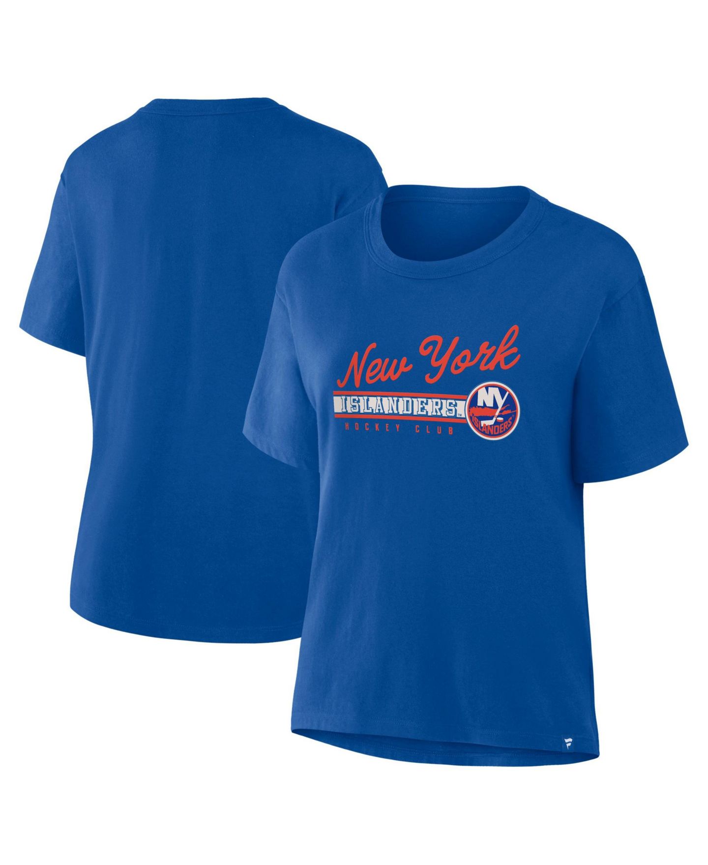 Женская футболка Fanatics Royal New York Islanders Hometown Premium Legacy — фото 1