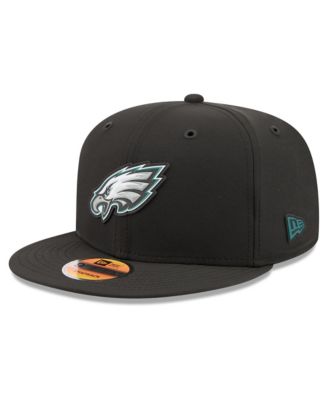 Men's Black Philadelphia Eagles 2026 Sideline 9FIFTY Snapback Hat