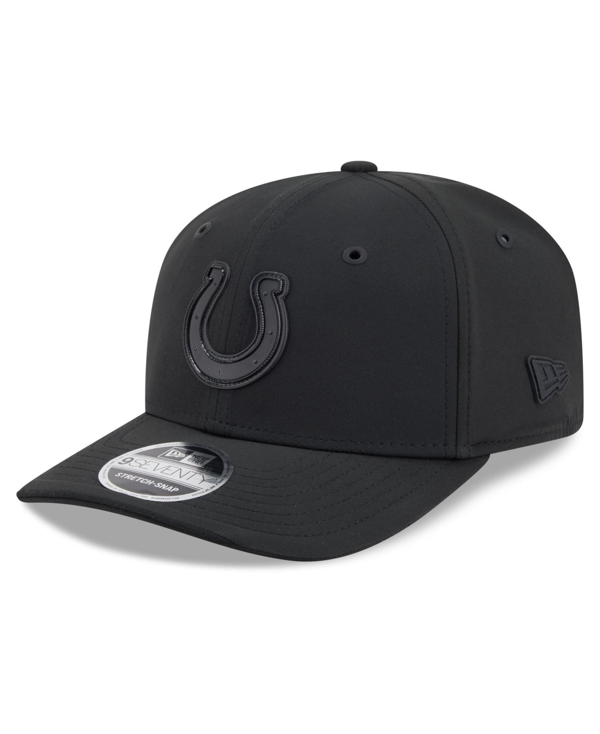 New Era Men's Black Indianapolis Colts 2026 Sideline 9SEVENTY Adjustable Hat - Black