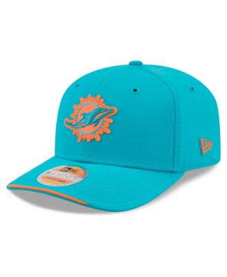Men's Aqua Miami Dolphins 2026 Sideline 9SEVENTY Adjustable Hat
